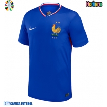 Camisa de Futebol França Equipamento Principal Europeu 2024 Manga Curta